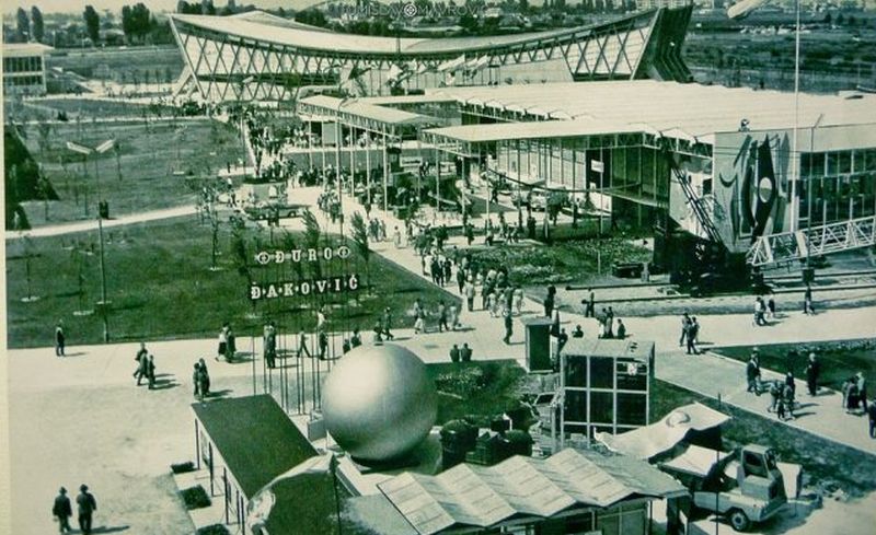 Zagrebački velesajam prvi je put održan u Savskoj ulici (31. svibanj 1947. godine)